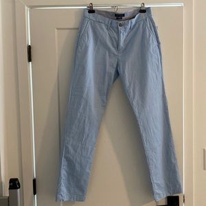 Mens baby blue Tommy Hilfiger chino